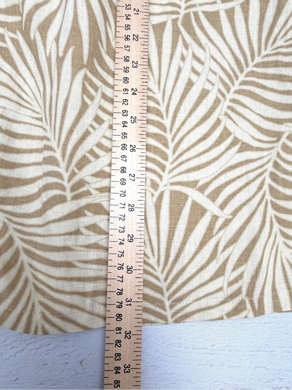Tasso Elba Island XL Silk Linen Tropical Palm Leaf Hawaiian Shirt - Picture 6 of 6